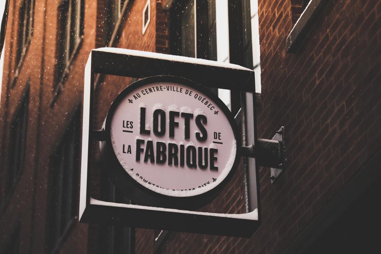 Les Lofts De La Fabrique By Les Lofts Vieux-Quebec公寓 外观 照片